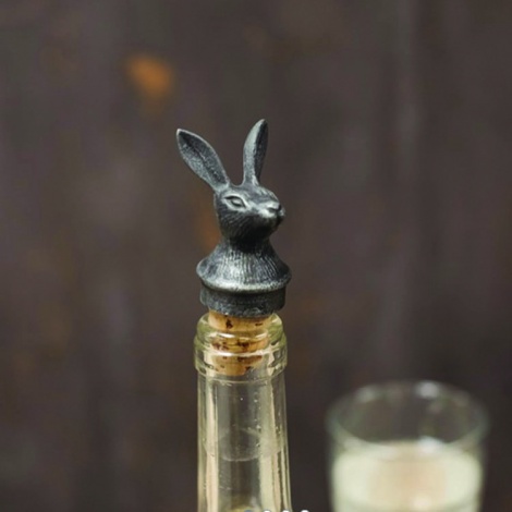 Hare Bottle Stopper